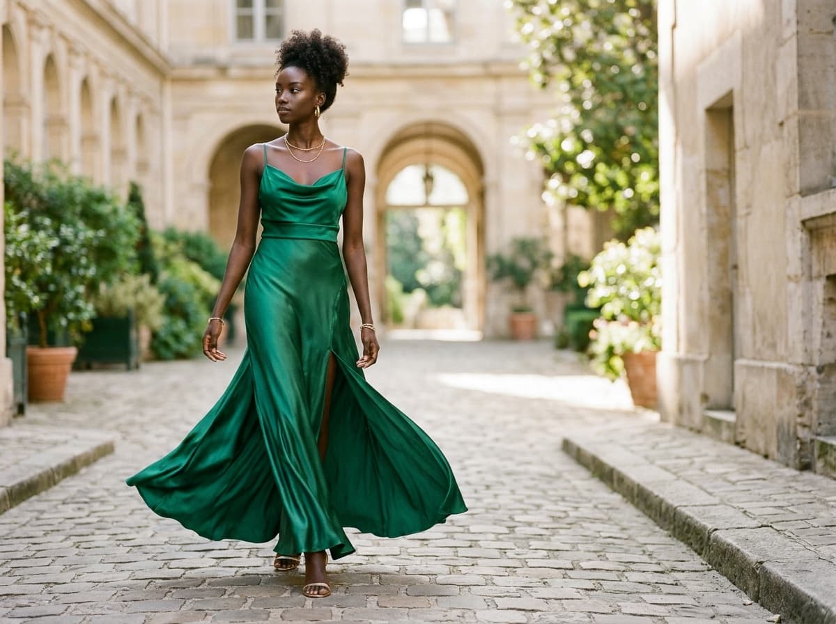 The Elysian Silk Bias Gown